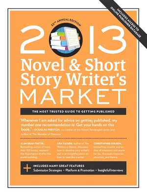 cover image of 2013 Novel & Short Story Writer's Market
